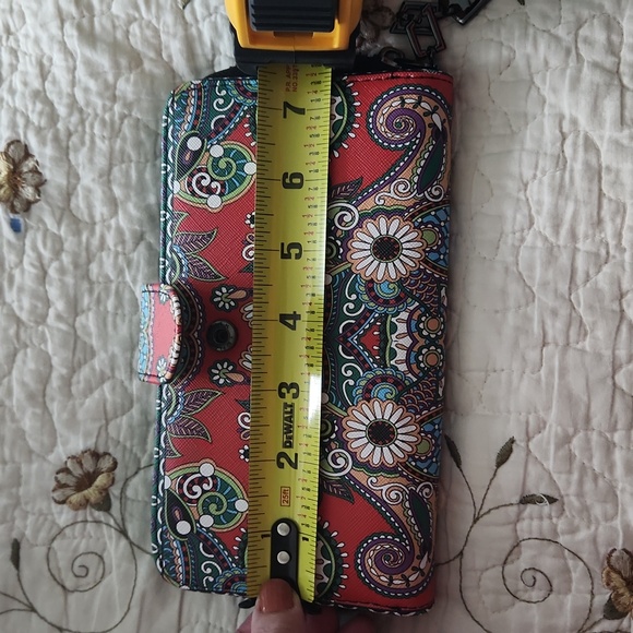 Waller nice paisley print 7.x.4. NWoTags - Picture 5 of 6